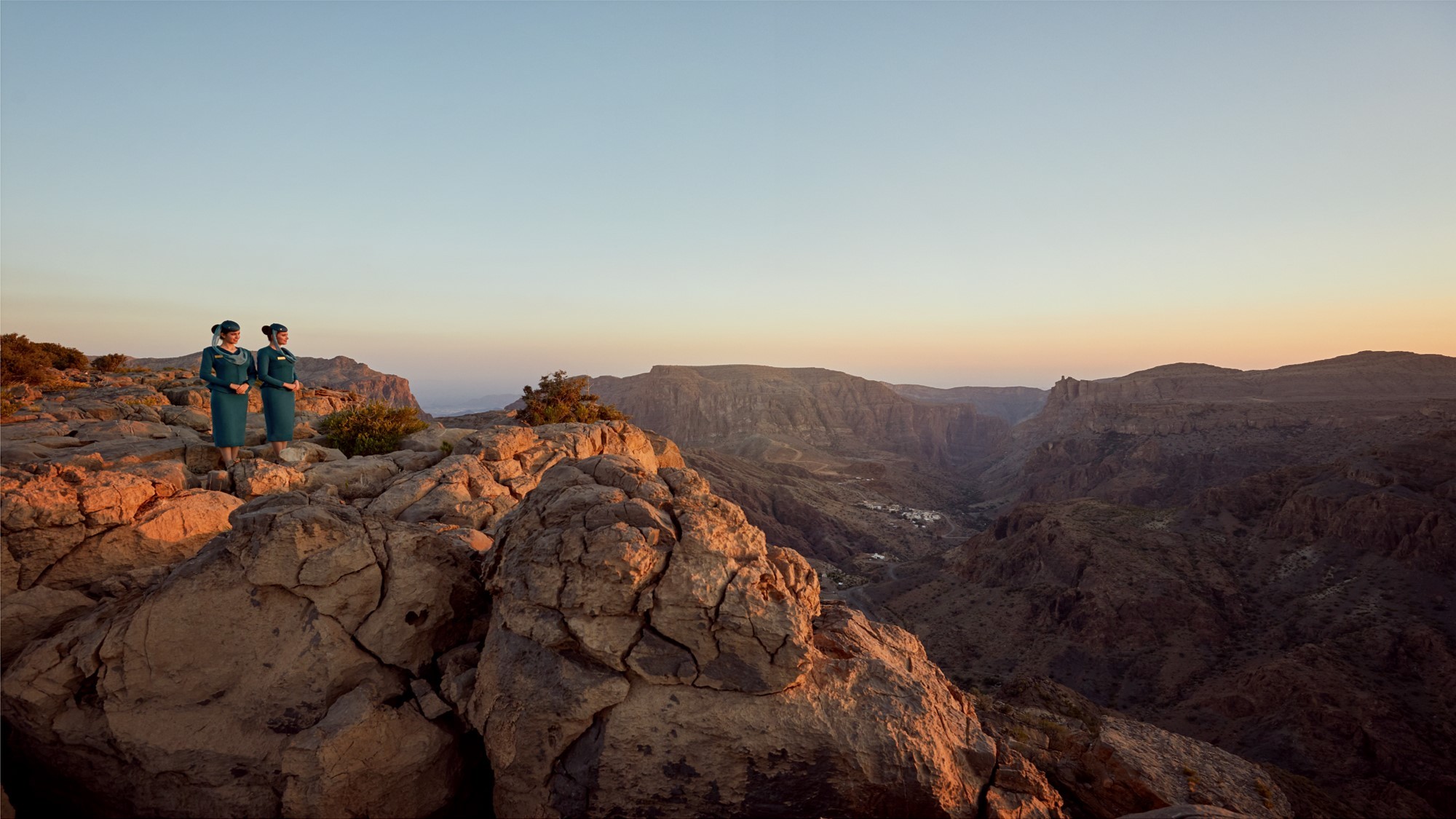 Jebel Shams the Grand Canyon of Arabia in Al Dakhliya Region